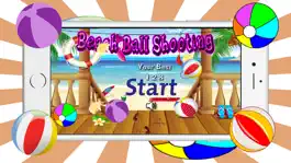 Game screenshot Beach ball shooting game for kids and adult practice skills hack