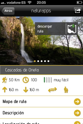 Naturapps rutas de senderismo screenshot 3