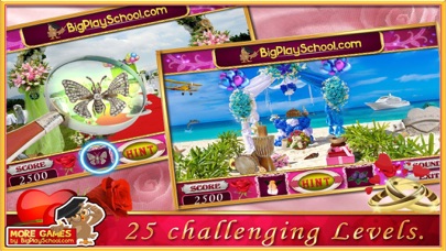 How to cancel & delete Rose Wedding Hidden Objects Game from iphone & ipad 2