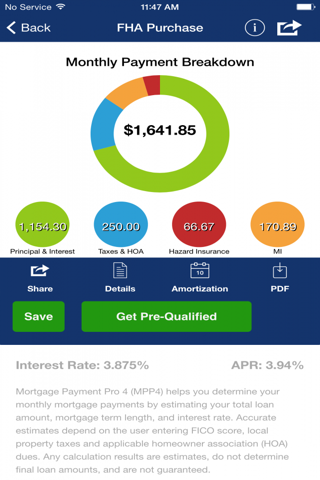 Mortgage Payment Pro 4 screenshot 3