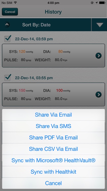 Blood Pressure - Smart Blood Pressure (SmartBP) BP Tracker screenshot-3