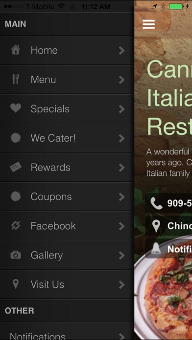 How to cancel & delete Cannataro's Italian Restaurant from iphone & ipad 2