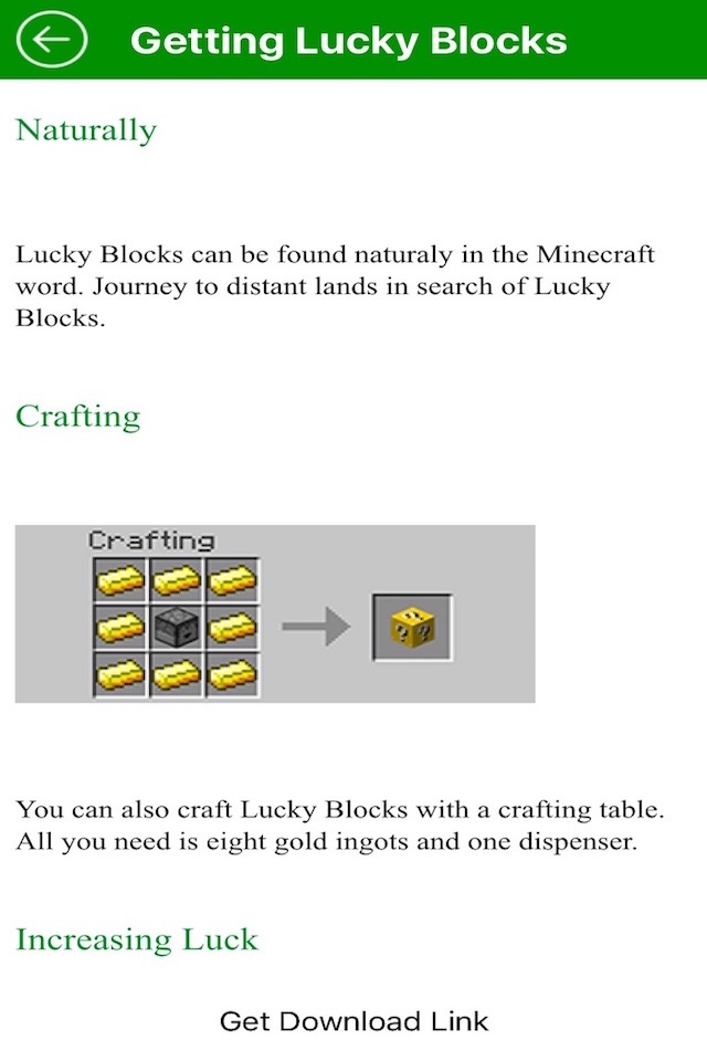 New Lucky Block Mod for Minecraft Game Free screenshot 3
