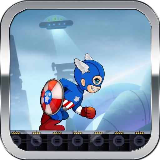 Blue Hero Running icon