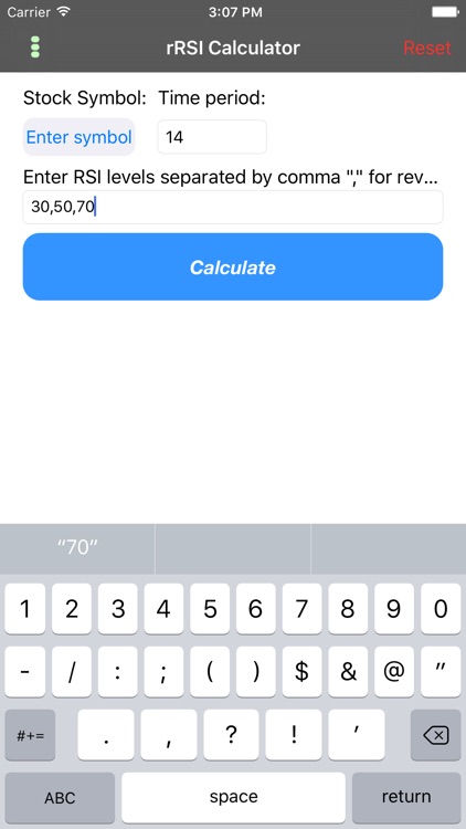 rRSI Calculator Pro