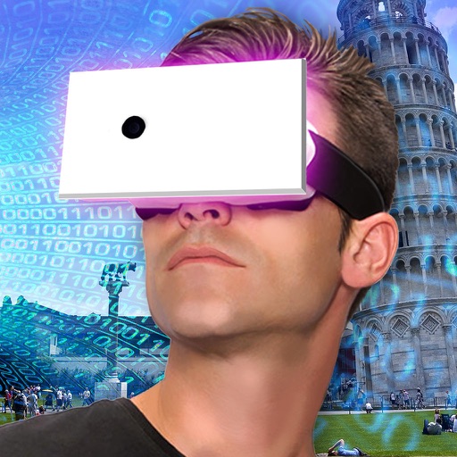 Phone Virtual Reality 3D Joke Icon