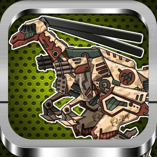 Tinder Dinosaur Puzzle of Gunship:fun war dragon bady free games for ipad icon
