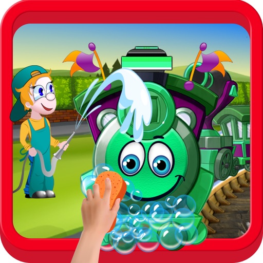 Train Wash Salon – Cleanup & fix rusty & messy locomotive in this washing game icon