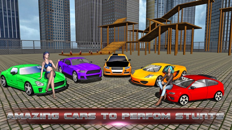 Ultimate Car Race and Stunts Driving Simulator 3D screenshot-3