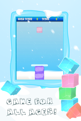 Stack The Frozen Ice Cube Blocks screenshot 3