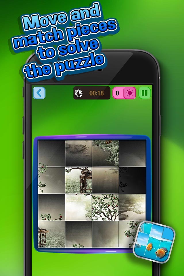 Best Slide Puzzle Game.s – Picture Scramble.r & Tile Sliding Challenge for Kids and Adults screenshot 4