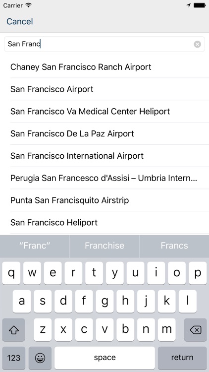 In Flight Tracker - GPS-based, offline flight tracking
