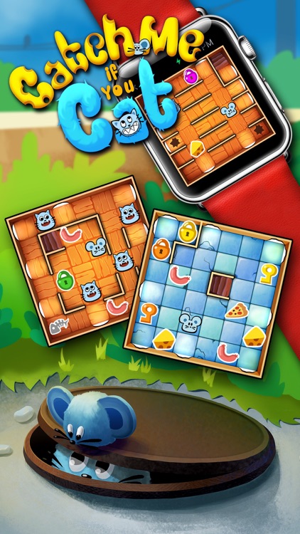 Catch Me If You Cat: Puzzle Game for Apple Watch