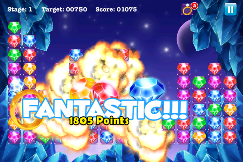 Jewel Pop Galaxy screenshot 2