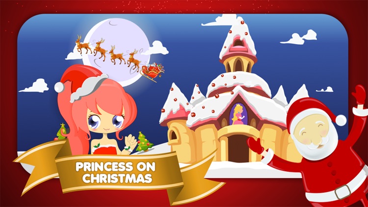 Princess Dress up on Christmas