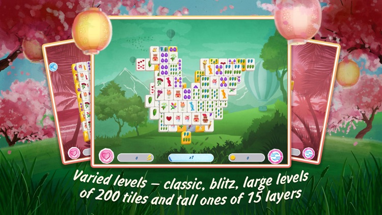 Mahjong Valentine's Day Free screenshot-3