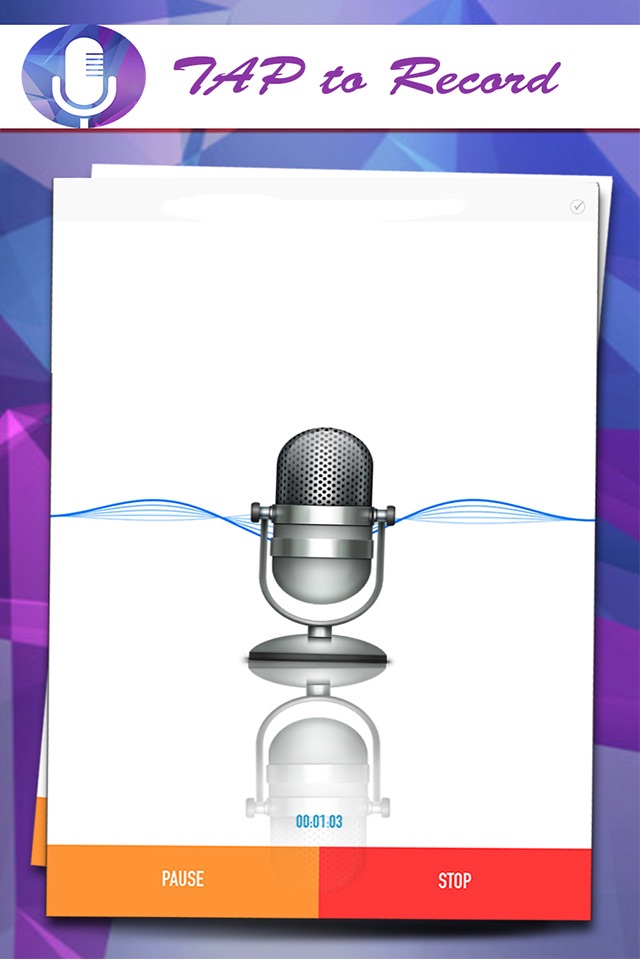 Voice Recorder Plus - Record Voice Audio Memos Quickly & Share screenshot 2