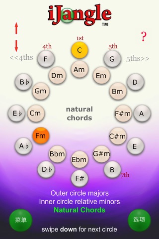 CIRCLE OF 5THS - Chords (Ads) screenshot 4