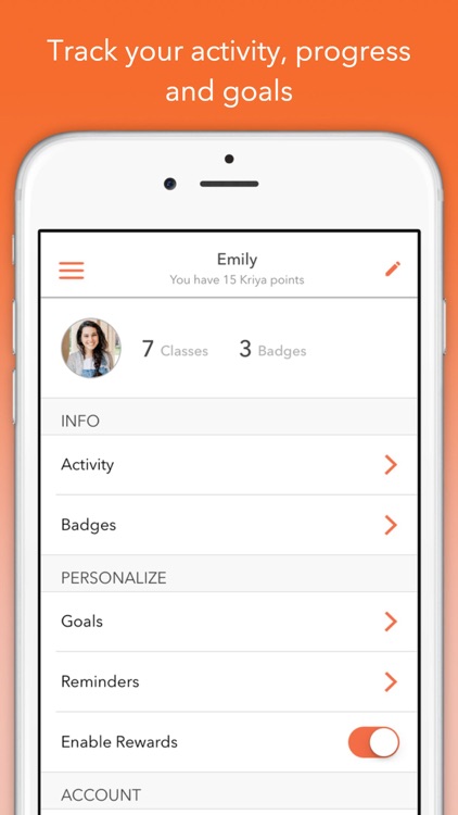 Track Yoga – A Simple Yoga App screenshot-4