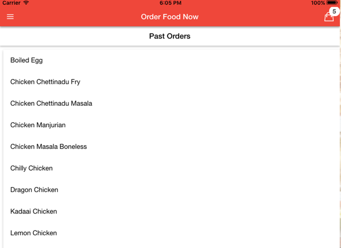 Order food now