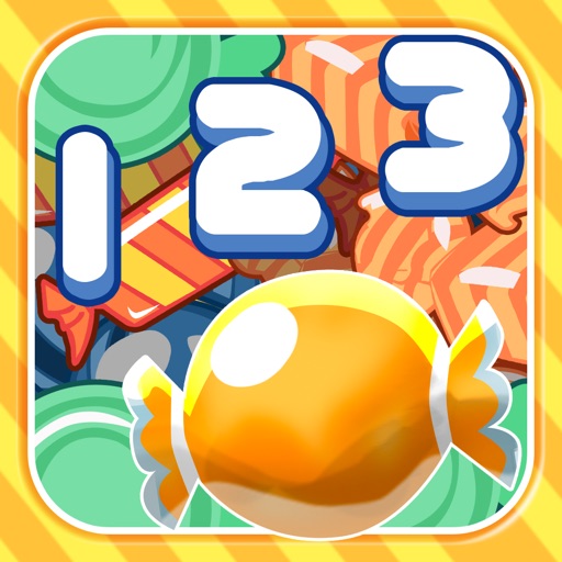 Learn Numbers by Counting Candies iOS App