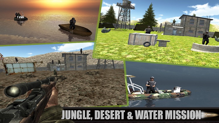 Lone Army Sniper Shooter : Rebel Camps Shoot Outs screenshot-4