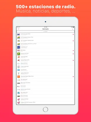 Изображение 1 Radio España FM AM - Noticias, música, deporte, espectáculo live radio (Spain Radio) iphone