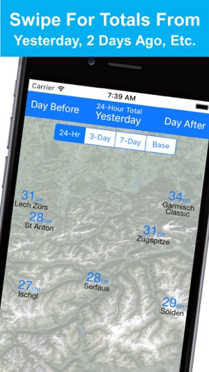 Alps Snow Map - Snow Reports(圖5)-速報App