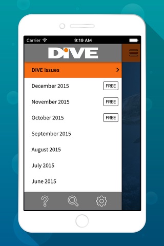 DIVE Magazine screenshot 4