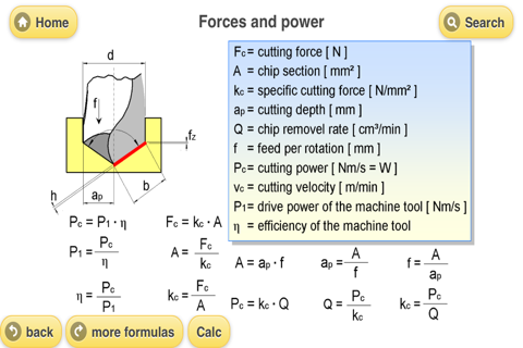 Transformed formulas for engineering lite screenshot 2