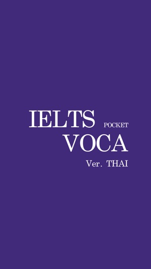 IELTS VOCA POCKET THAI