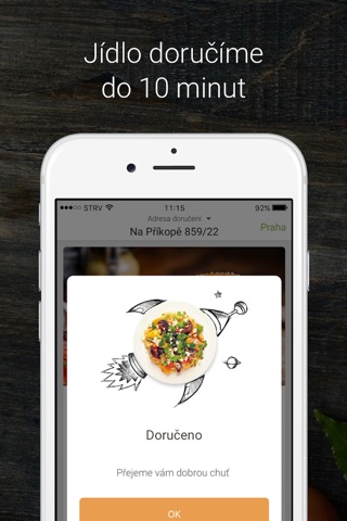 Ordr - Rozvoz jídla do 10 minut screenshot 4