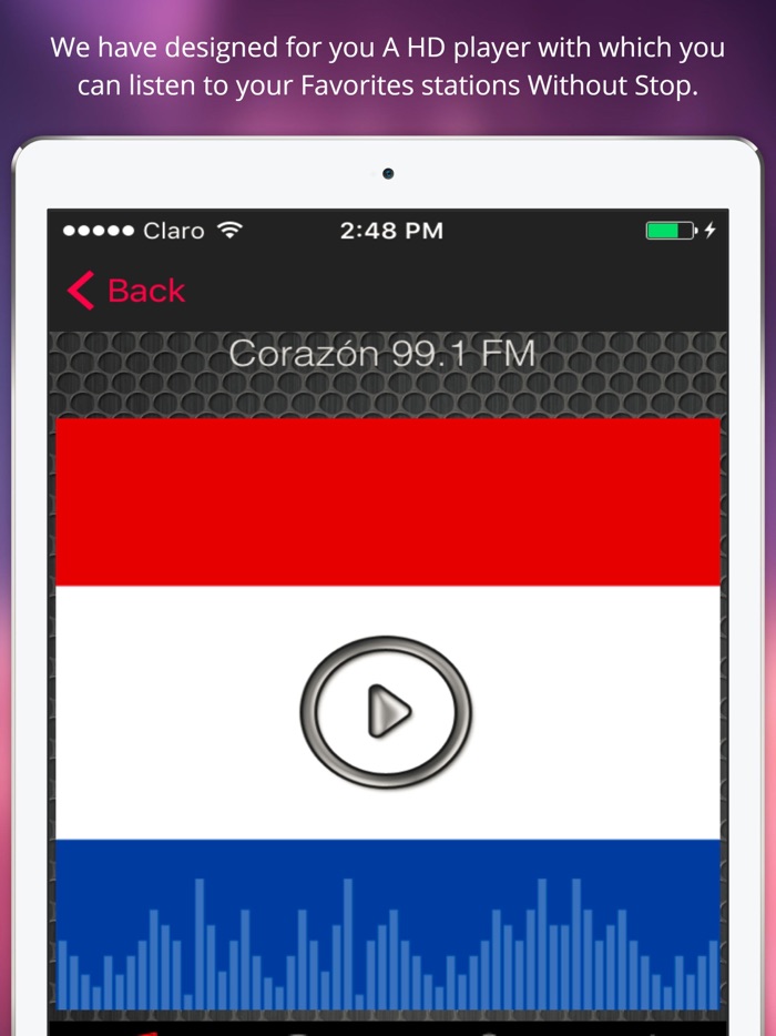 A Paraguay Radios Live Stations with Sports, News and Music