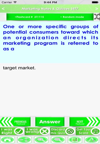 Marketing Exam Review screenshot 3