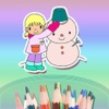 Children's Colouring Books - Drawing & Doodle Four Seasons in Preschool & Kindergarten