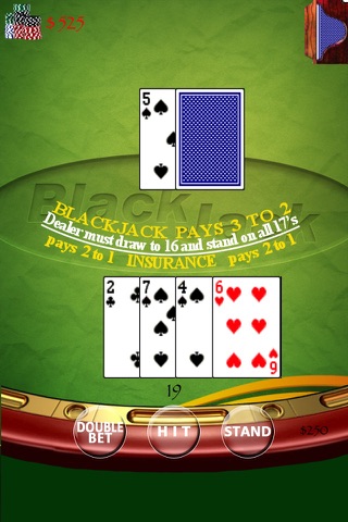 Blackjack 21 Casino - Pocket Poker screenshot 2