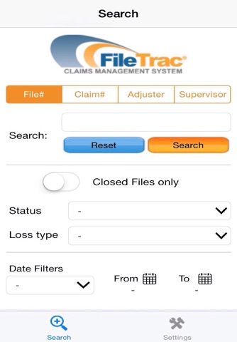 FileTrac screenshot 2