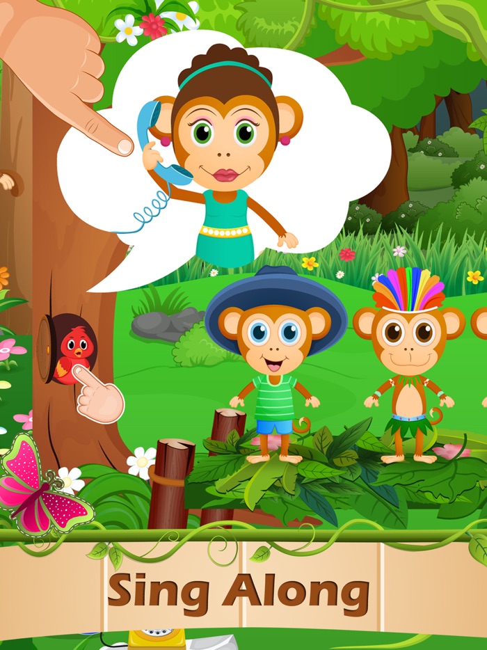 Toddlers Five Little Monkeys