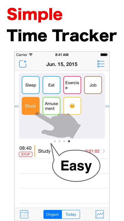 LogCalendar - Time Tracker, Recording to Calendar