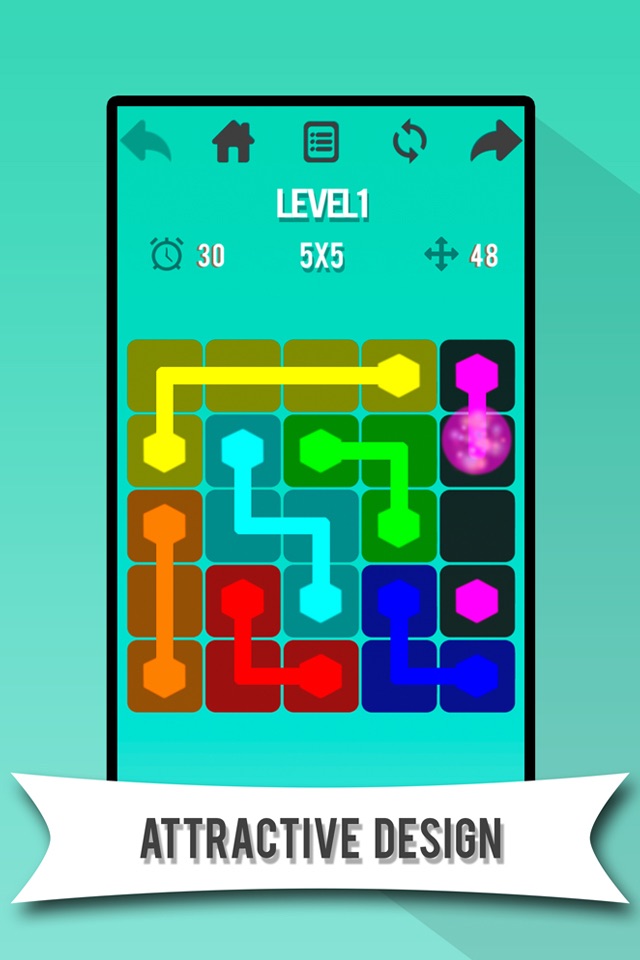 Draw Line - Hex Connect Puzzle screenshot 3