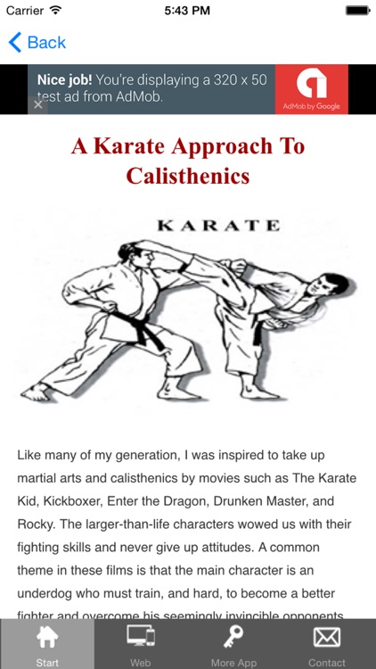 Karate Training and Exercises screenshot-3