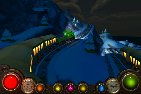 Alpine Train 3D - top scenic railroad simulator game for kids screenshot 4