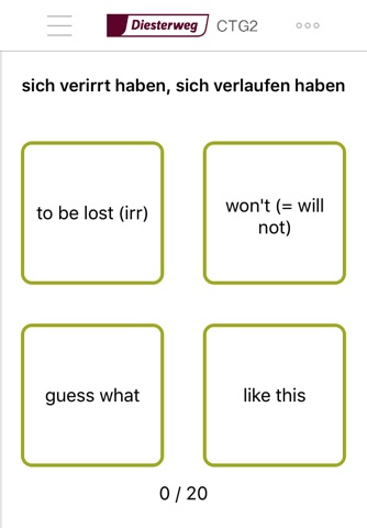 Camden Town Vokabeltrainer 2 screenshot 4
