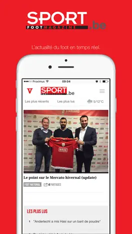 Game screenshot Sportfootmagazine.be mod apk