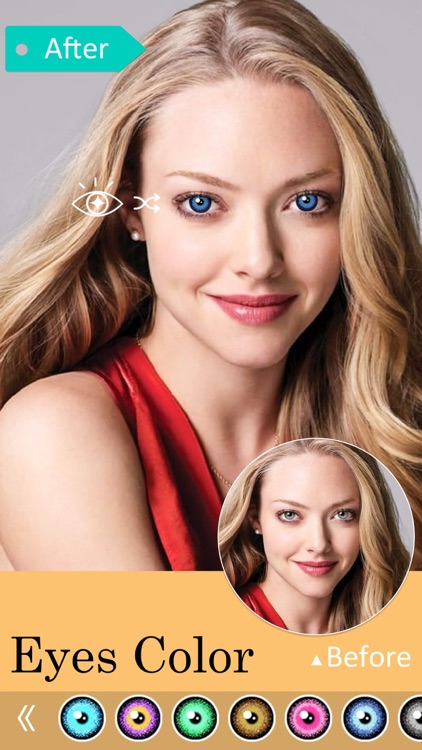 Eye Booth - Color Changer Face Makeup Effects Camera