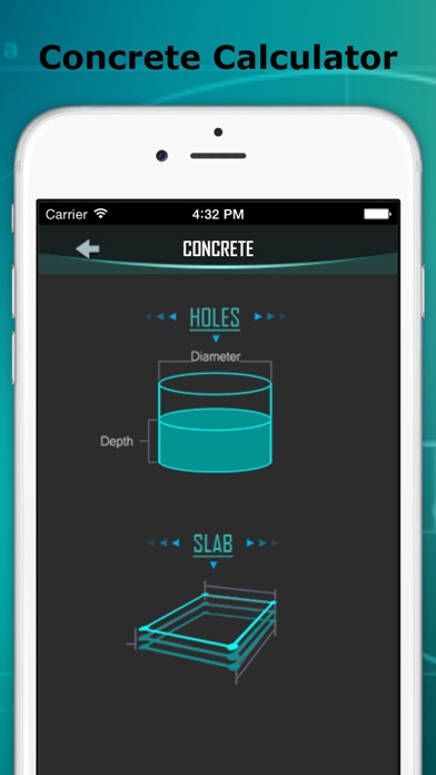 How to cancel & delete Utility Calculator for Builders - Measuring Stud, Square, Equal, Stair and Concrete from iphone & ipad 2