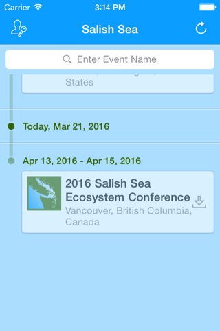 Salish Sea Ecosystem Conference screenshot 2