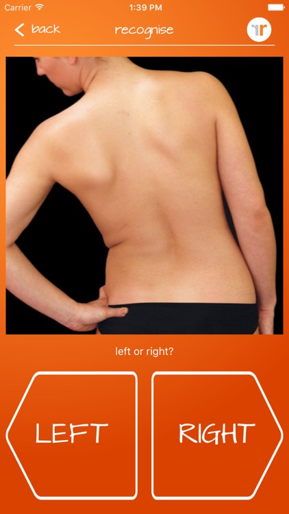 Recognise Back