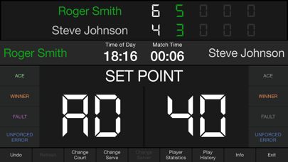 How to cancel & delete Tennis Scoreboard from iphone & ipad 1