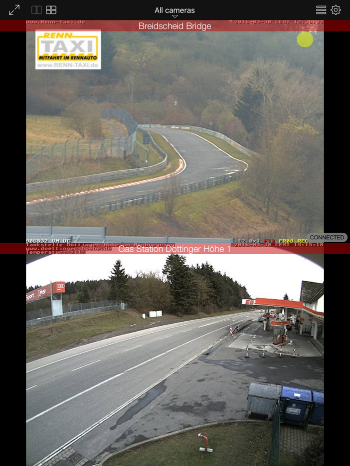 Nürburgring Cameras